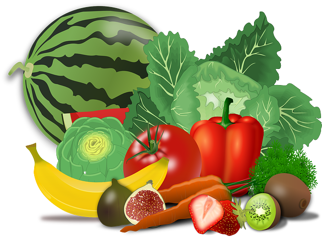 Fruit and vegetables